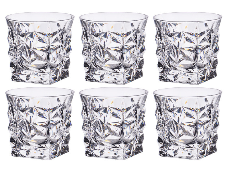 Набір склянок для віскі Bohemia Ледник 6 штук 024-115