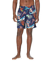 Шорты для плавания Paul Smith Shorts Long Hawaiian Navy Доставка з США від 14 днів - Оригинал