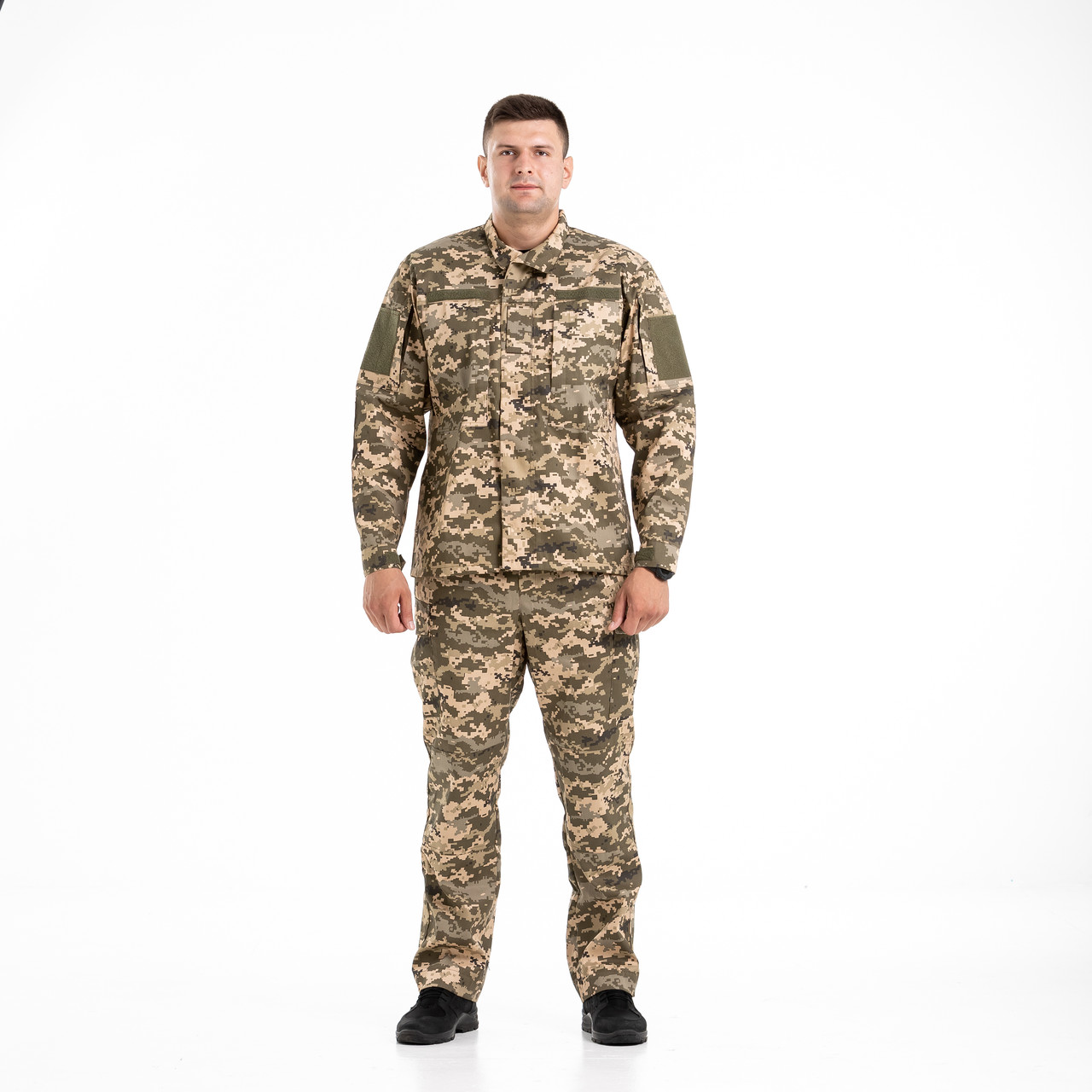Чоловічий армійський костюм для ЗСУ, тактична форма Україна Піксель,Костюм польовий військовий 56 розмір