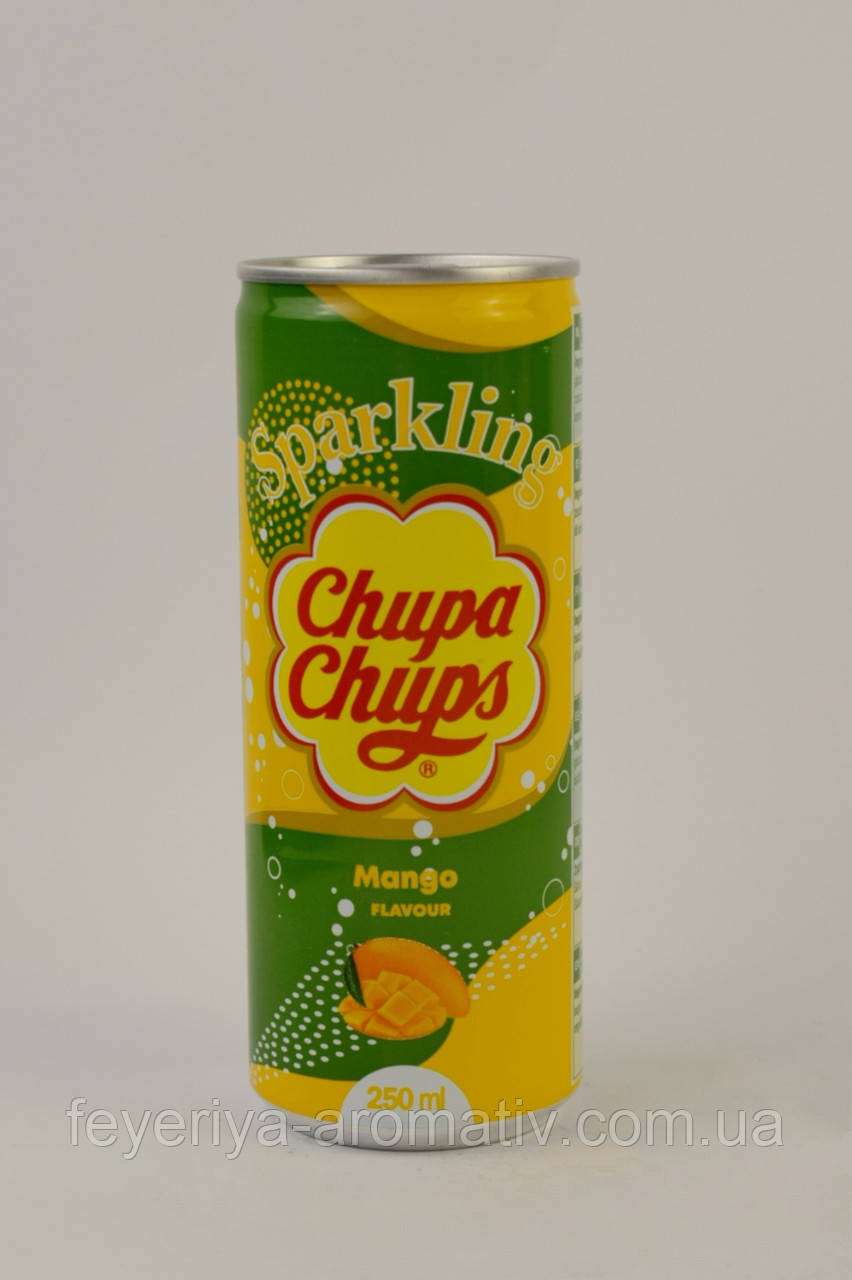 Газований напій Chupa Chups Mango 250 мл Південна Корея