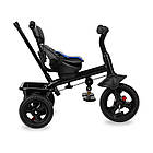 Триколісний велосипед MoMi IRIS Kobalt, міцна рама, поворотне сидіння на 360°, фото 5