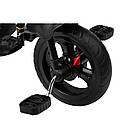 Триколісний велосипед MoMi IRIS Kobalt, міцна рама, поворотне сидіння на 360°, фото 7