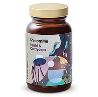 Гриб Рейши и Кордицепс 45 г порошок Health Labs ShroomMe Reishi & Cordyceps Доставка из ЕС