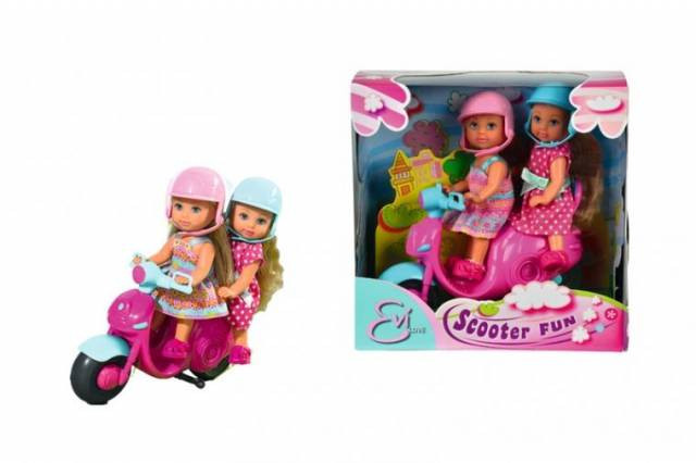 Ляльки "Scooter Fun" "Весела подорож на скутері" Evi Єві