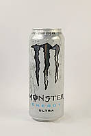 Газований енергетичний напій без цукру Monster Energy Ultra White 500 мл Великобританія