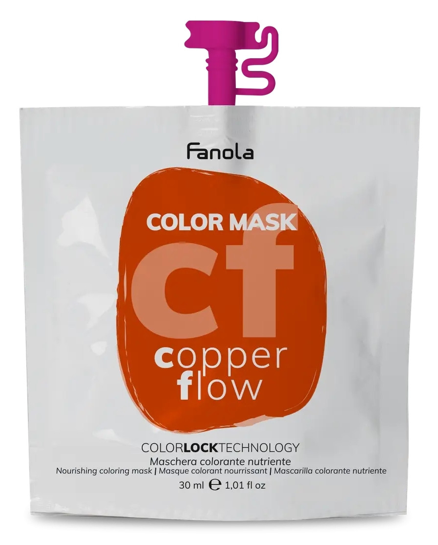 Маска тонуюча Мідний потік Fanola Copper Flow Mask, 30 мл