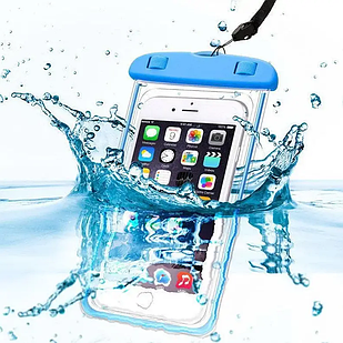 Водонепроникний чохол для телефона Phone Holder for Water Parks Swim Синій