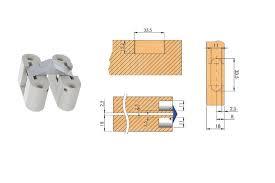 Петля універсальна біла 2 шт., фото 1