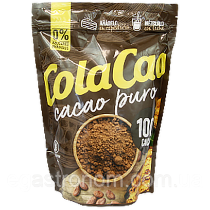 Какао (без цукру) 100% какао Кола Као Cola Cao 100% cacao 250g 6шт/ящ (Код: 00-00012329)