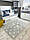 Килим Moretti Side двосторонній сірий і білий Зірки, фото 2