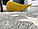 Килим Moretti Side двосторонній сірий і білий Зірки, фото 4