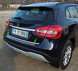 Хром.декор.планка на кришку багажника для Mercedes-Benz GLA-Class X156 2013-2019, фото 6