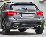 Хром.декор.планка на кришку багажника для Mercedes-Benz GLA-Class X156 2013-2019, фото 9