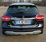 Хром.декор.планка на кришку багажника для Mercedes-Benz GLA-Class X156 2013-2019, фото 8