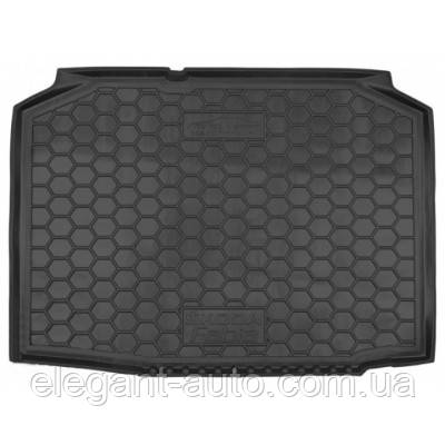 Килимок багажника Skoda Fabia 1 1999-2007 (Хетчбек) пластик "AVTO-Gumm"211378