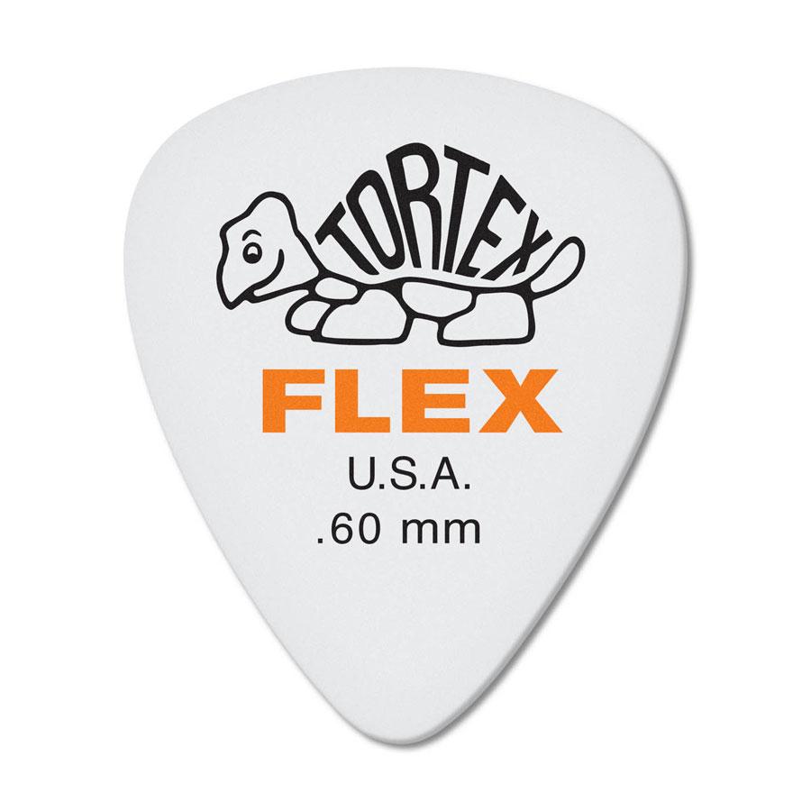 Набір медіаторів DUNLOP TORTEX FLEX STANDARD PICK .60MM, фото 1