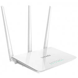 Wi-Fi-роутер маршрутизатор TENDA F3 |802.11b/g/a, 300Mbit, 1WAN, 3LAN 10/100| Білий