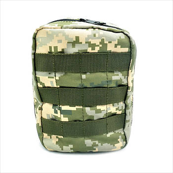 Аптечка тактична військова підсумок Weatro 18*13*7 см Піксель aptk-ua-003