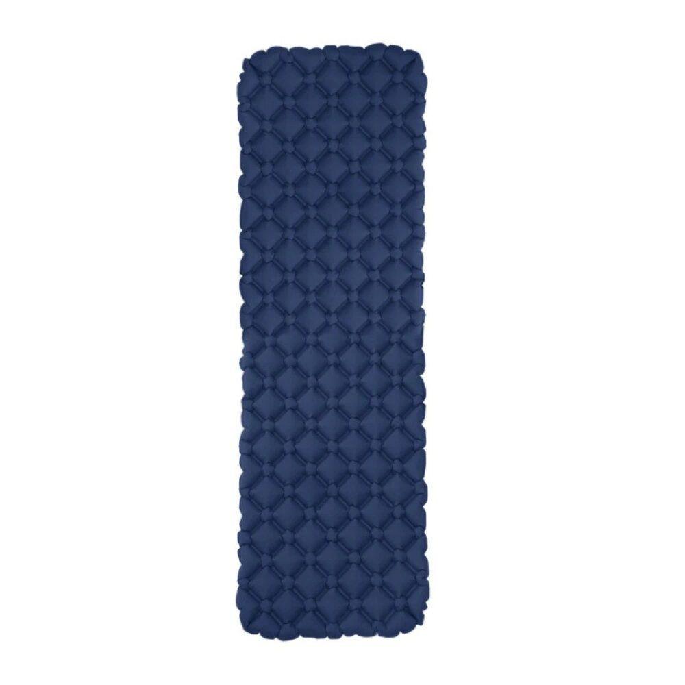 Вологостійкий надувний матрац для кемпінгу, пікніка 226х72 см, Синій