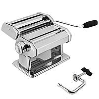 Машинка для приготовления пасты, лапши, лапшерезка Pasta Machine, паста-машина для макарон нержавеющая сталь