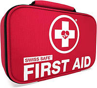 Аптечка первой помощи Swiss Safe 2-в-1 (120 предметов) + бонусная мини-аптечка из 32 предметов