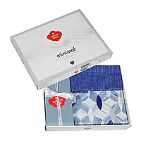 Комплект постельного белья Cotton Box Манхэттен евро, Пододеяльник, простыня, наволочки 2 шт