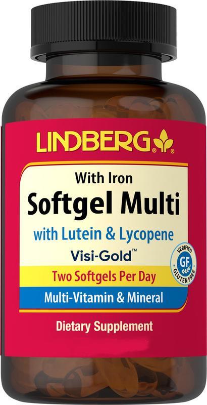 Вітаміни + лютеїн Linberg Softgel Multi Lutein 120 caps