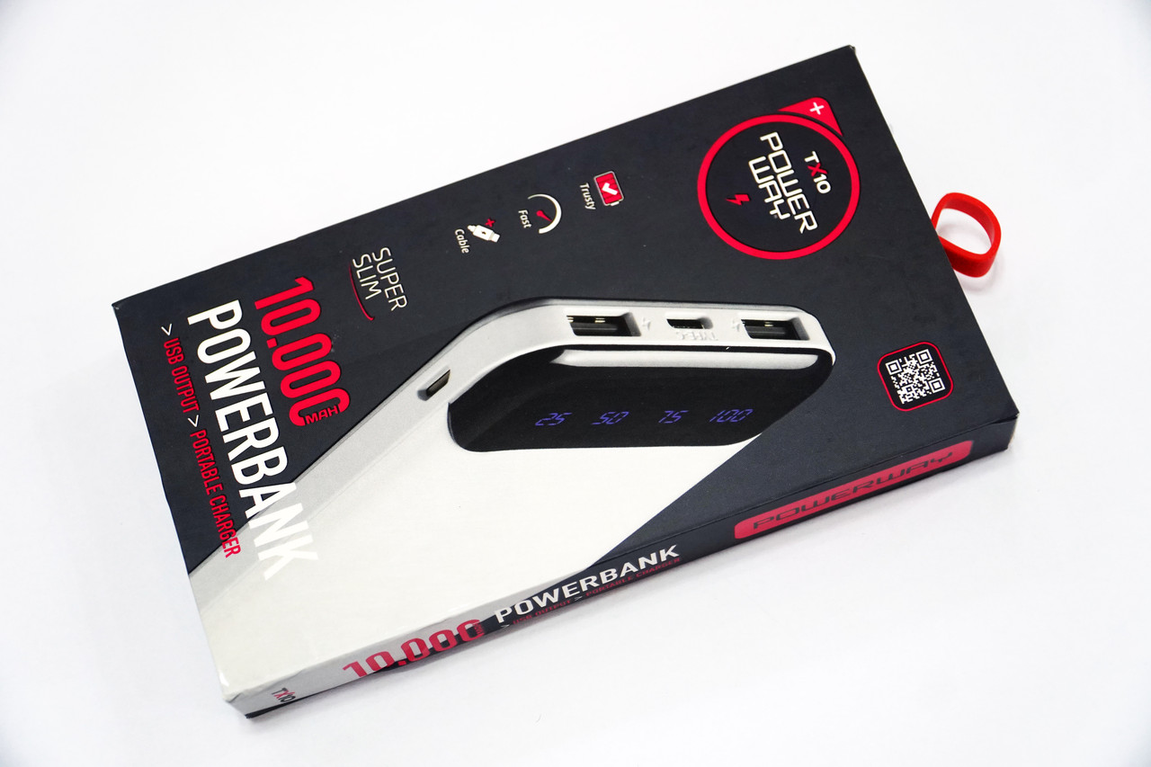 Power Bank 10000 mAh TX10 LCD