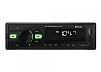 Магнітола Fantom FP-324 FM/USB/SD/AUX/MP3/WMA/зелена підсв. "живлення 24 В"
