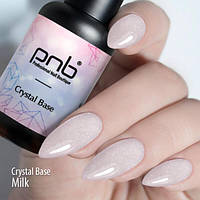 Crystal Base PNB, milk ( светоотражающая база ) / 8 мл
