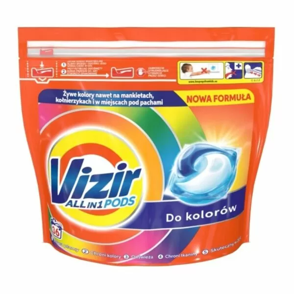Засіб для прання Vizir Color капсули 36 шт.
