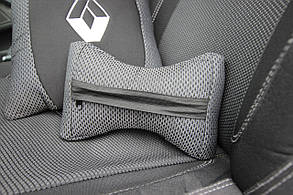 Подушка-підголівник з маркою авто Volvo (тканина)