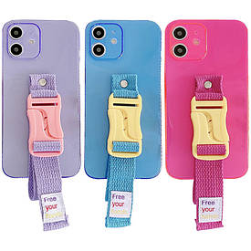 Чехол Handfree з кольоровим ремішком для Apple iPhone 12 mini (5.4)
