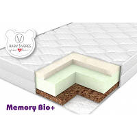 Матрас для дитячого ліжка Верес Memory bio+ 10sм (50.7.03)