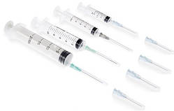 Шприц 5мл з двома голками 3-х комп.