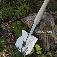 Малая пехотная лопата SHOP-PAN из нержавейки