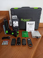 Лазерний рівень Huepar S04CG 4D 16 ліній, покращене магнітне кріплення! Комплект 1