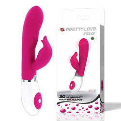 Вібратор з кліторальним відростом Pretty Love Felix
