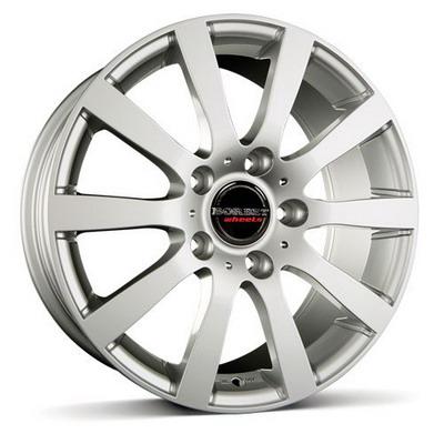 Borbet C2C R18 W8 PCD5x130 ET50 DIA71.6 Brilliant Silver