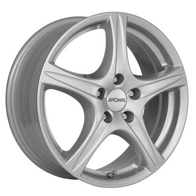 Ronal R56 R16 W6.5 PCD5x108 ET50 DIA76.1 crystal silver