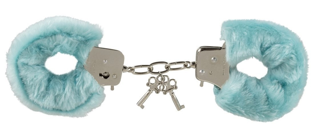 Качеські наручники Love Cuffs Blue, фото 1
