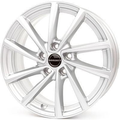 Borbet V R18 W7 PCD5x114,3 ET40 DIA66.1 crystal silver
