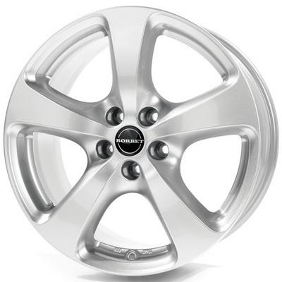 Borbet CC R18 W8.5 PCD5x130 ET50 DIA71.6 crystal silver