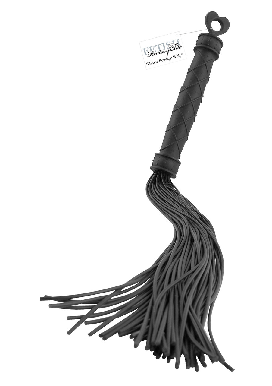Плеть силіконова Pipedream Fetish Fantasy Elite Silicone Bondage Whip, фото 1