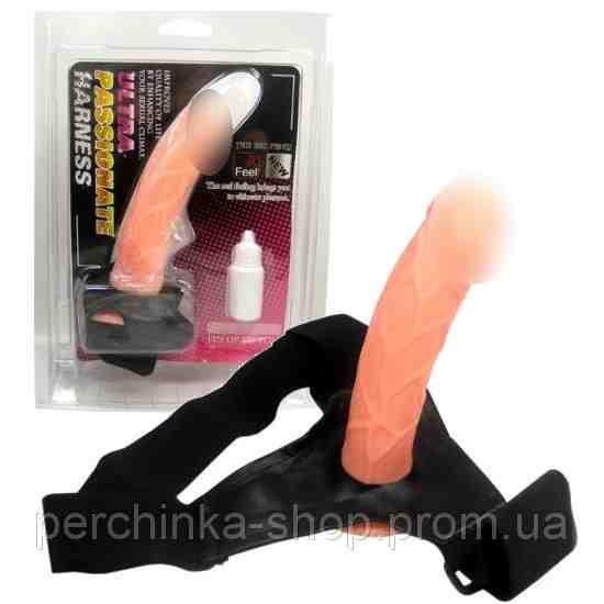 Страпон Baile з регуляторами 16 см., фото 1