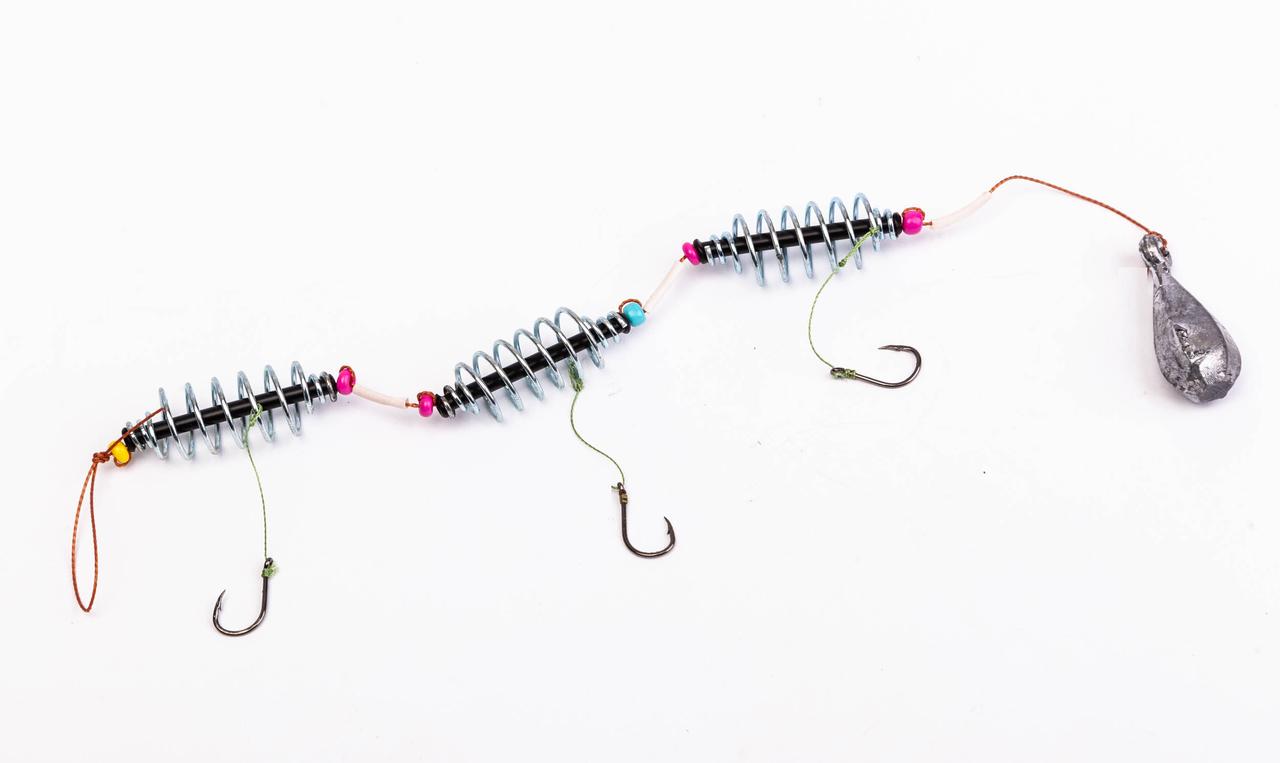 Оснастка Убийца карася 3 кормушки 3 гачка груз 20 грамм: продажа, цена ...