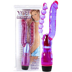 Подвійний вібратор XCEL вагінально-анальна стимуляція, Seven Creations