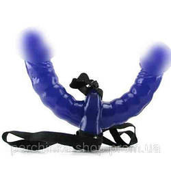 Подвійний трапон Duble Delight Strap-on від Pipedream