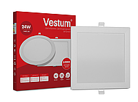 Светильник LED врезной квадратный Vestum 24W 6000K 220V