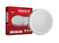 Светильник LED накладной круглый Vestum 12W 4000K 220V